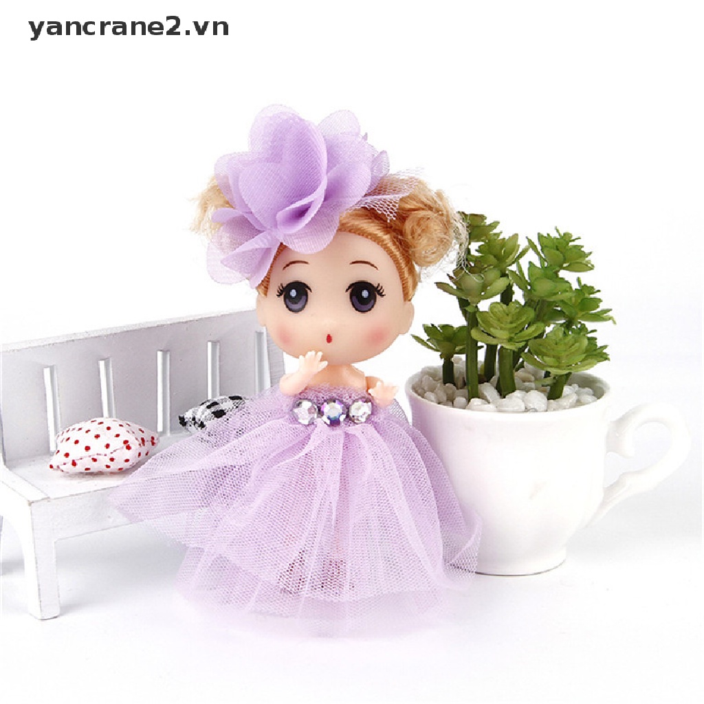 Búp Bê Ddung Mini 12cm Có Móc Khóa / Điện Thoại Dễ Thương