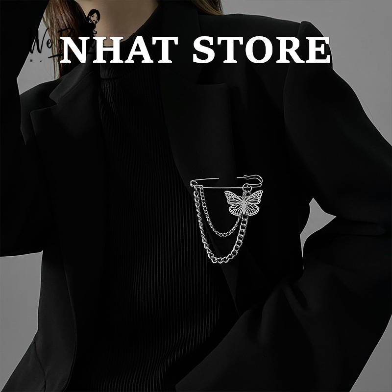 Ghim cài áo hình bướm thới trang độc đáo cho cả nam và nữ