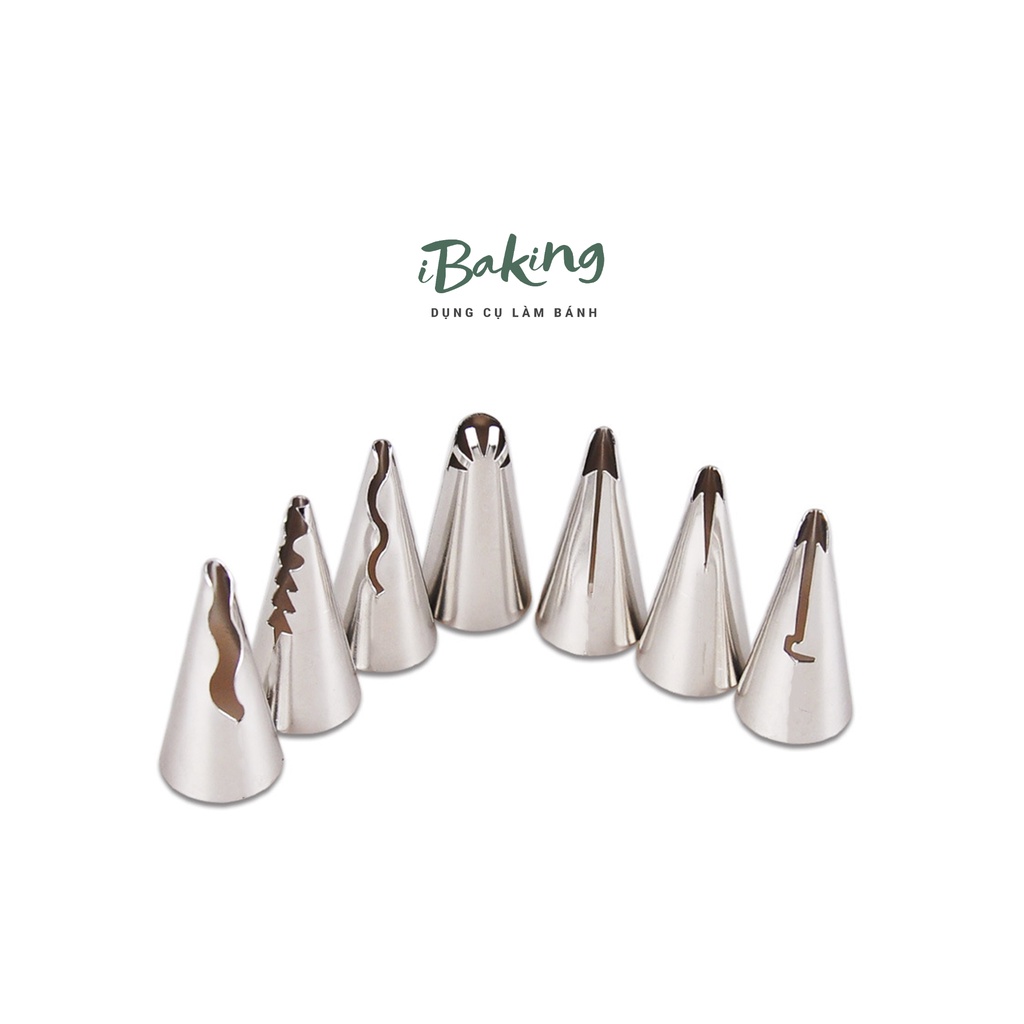 Đui bắt kem/ đuôi bắt kem trang trí váy búp bê, trang trí bánh sinh nhật chất liệu thép đúc liền khối cao cấp