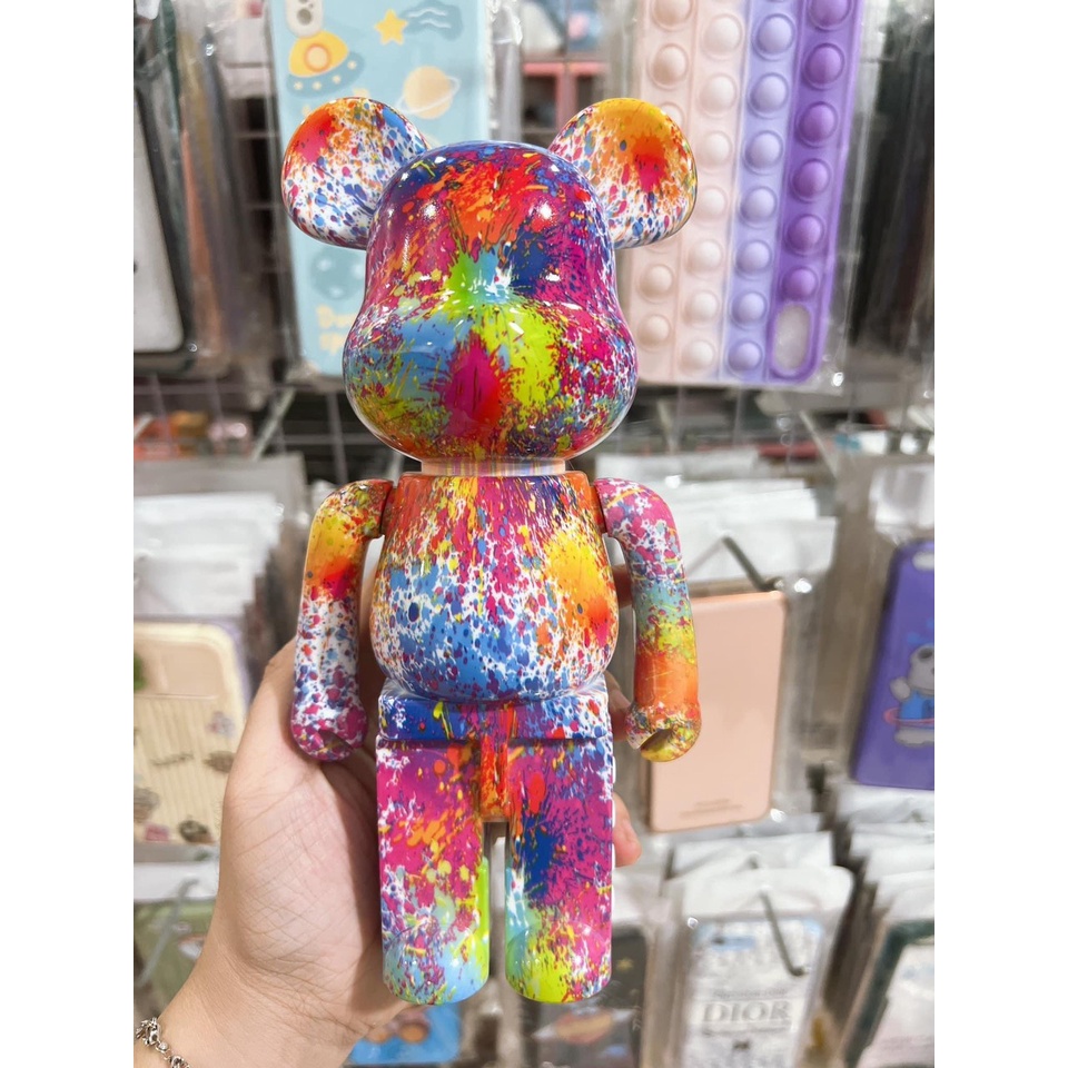 Loa Bluetooth Gấu Bearbrick Nghe Nhạc, Loa Gấu Mini B5 Màu Sắc Sang Chảnh Mẫu Mới 2022 (Giao Ngẫu nhiên)