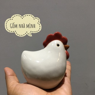 Gà mái trắng
