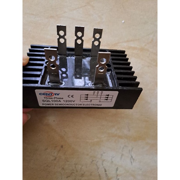 Đi ốt.chỉnh lưu 100A 1200V 5 chân