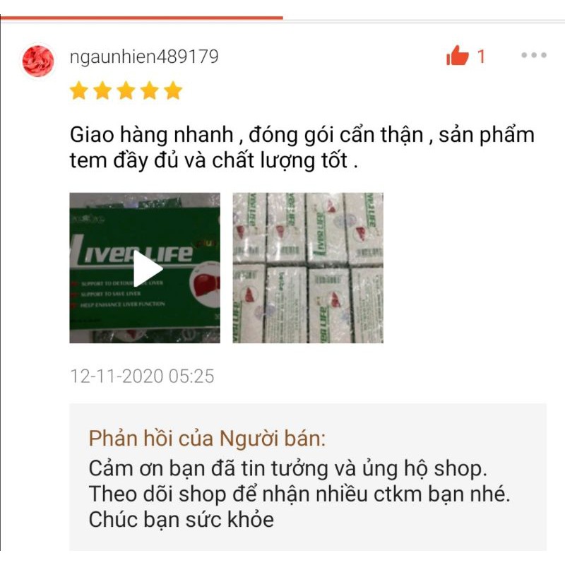 Bổ gan LIVER LIFE Học viện Quân Y