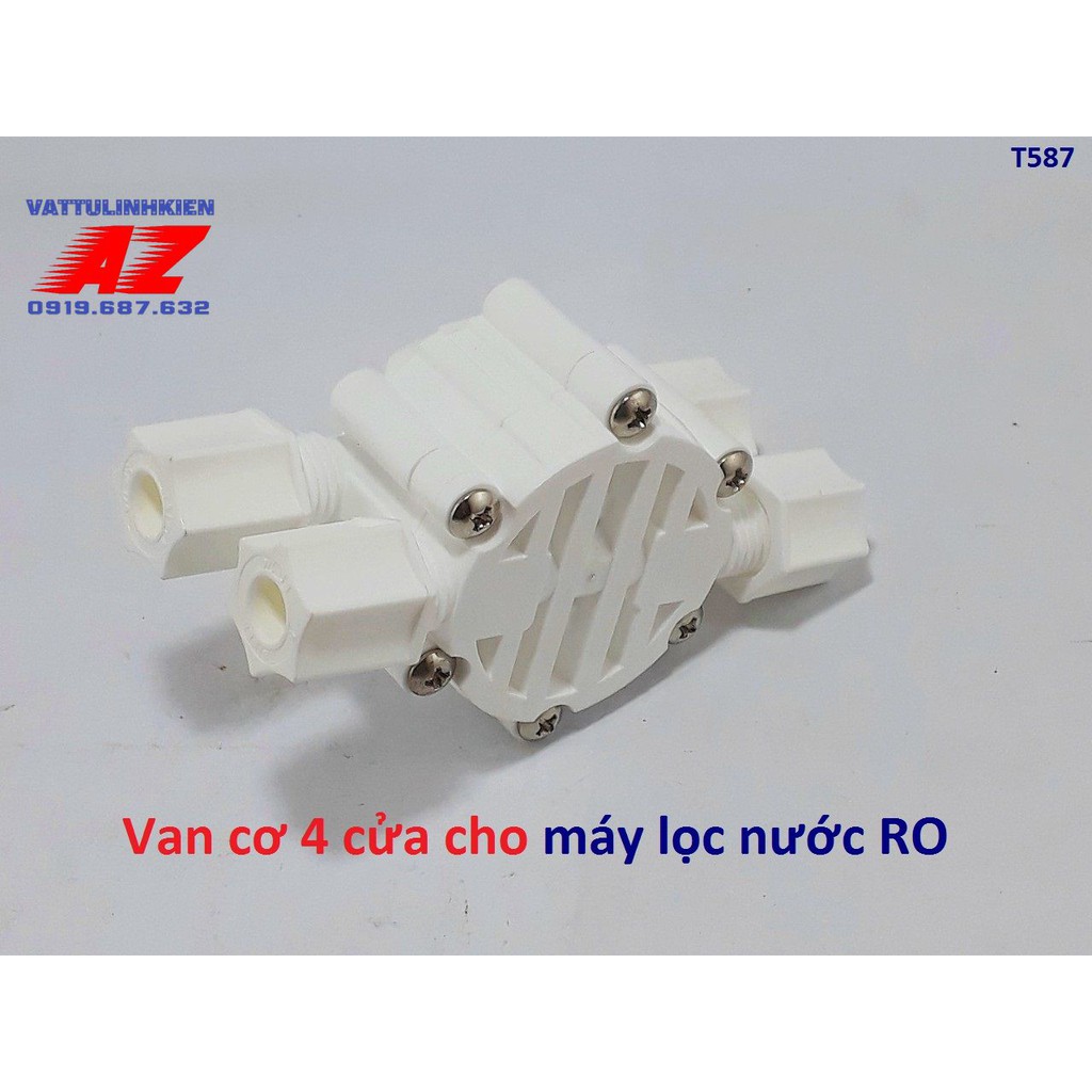 Van 4 cửa cho máy lọc nước