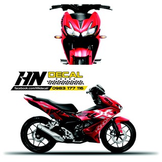 Tem Trùm Winner X Đỏ Trắng Đen