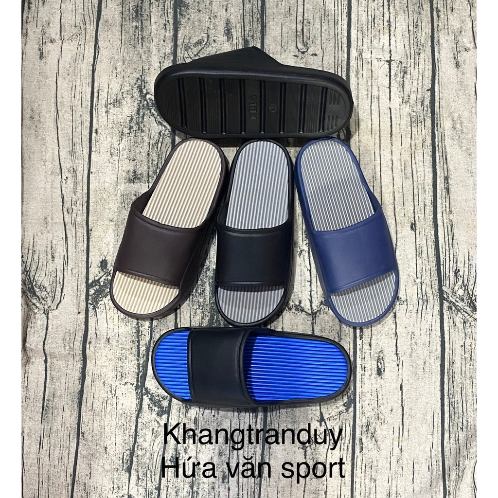 Dép bánh mì gân mềm nam 40-44