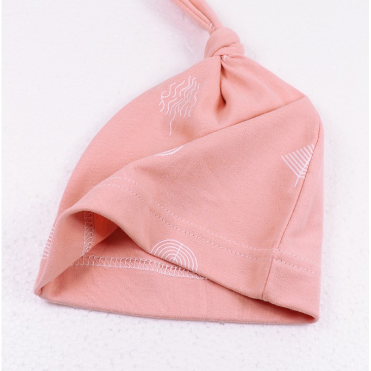 Mũ cotton mỏng cho bé 0-1 tuổi