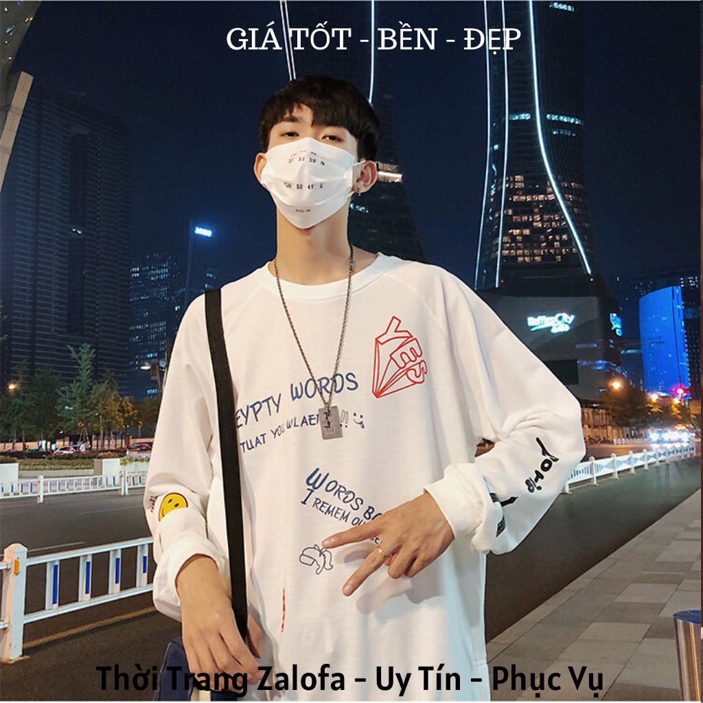 Áo thun tay dài nam Áo thun dài tay TD04 IN HÌNH vải dày mềm mịn, thoáng mát, co giãn tốt | BigBuy360 - bigbuy360.vn