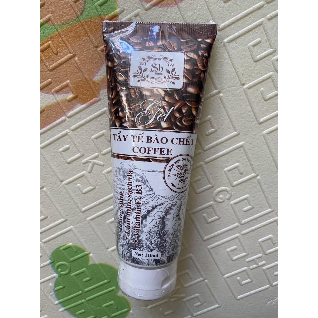 Gel tẩy tế bào - Gel tẩy tế bào chết chiết xuất từ hạt cà phê nguyên chất 110ml