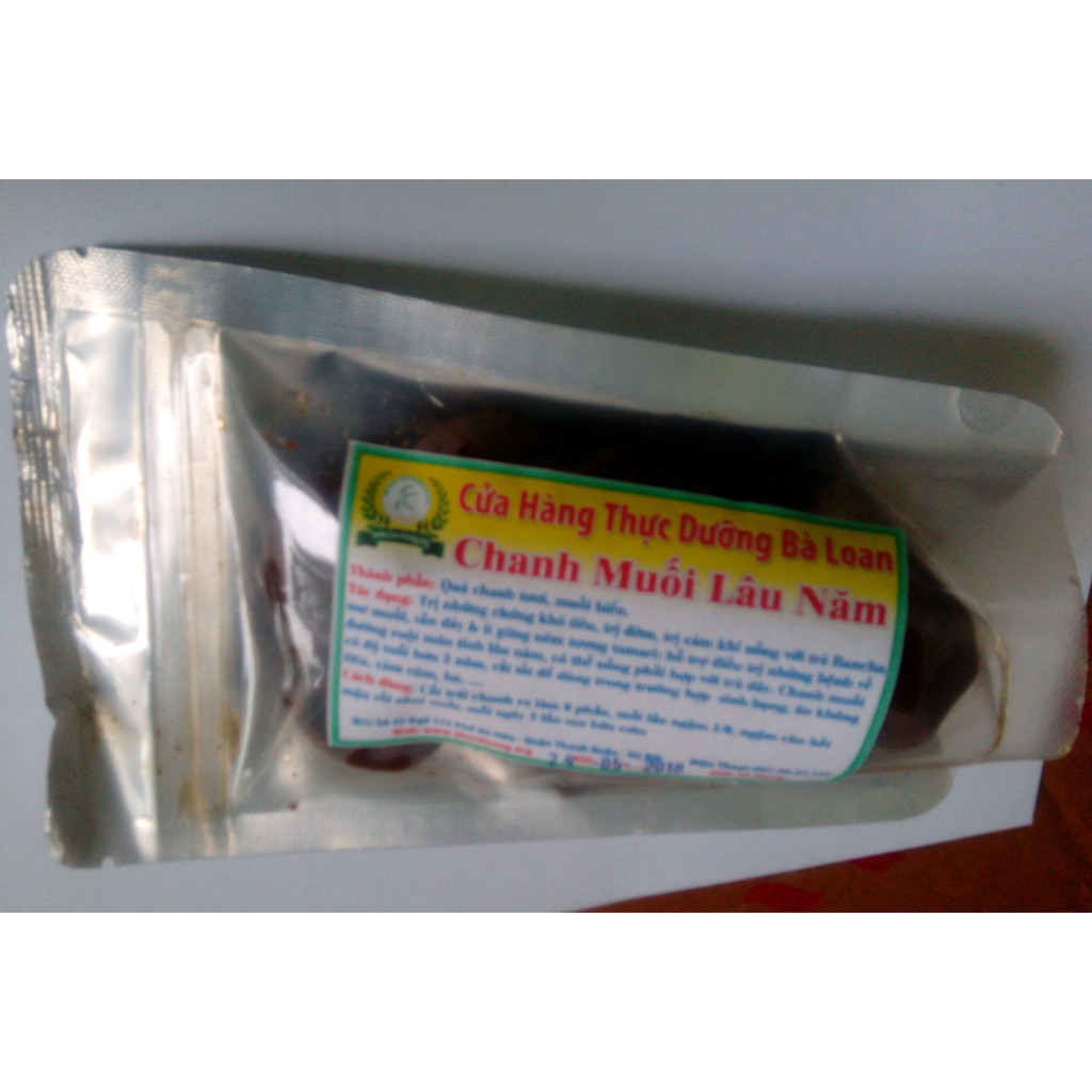 Chanh muối lâu năm Bà Loan 200g