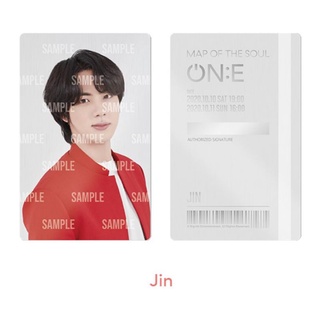 BTS OFFICIAL,CARD VÉ BTS CONCERT:ONE (HÀNG OFF,SẴN)