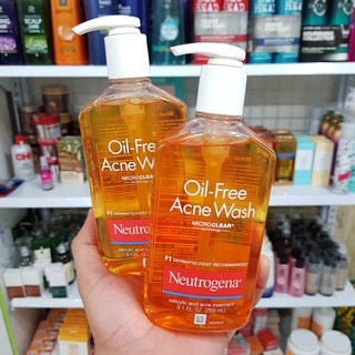 Sữa rửa mặt Neutrogena Oil-Free Acne Wash