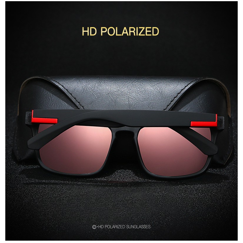 Kính Mát Phân Cực Gọng Vuông Chất Liệu Pc Co Giãn Thời Trang Cho Nam S729 | BigBuy360 - bigbuy360.vn