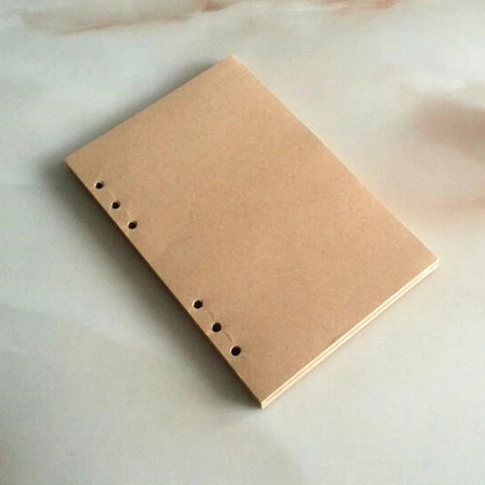 Ruột giấy kraft sổ tay khổ A5 A6 B5 tiện dụng cho học sinh