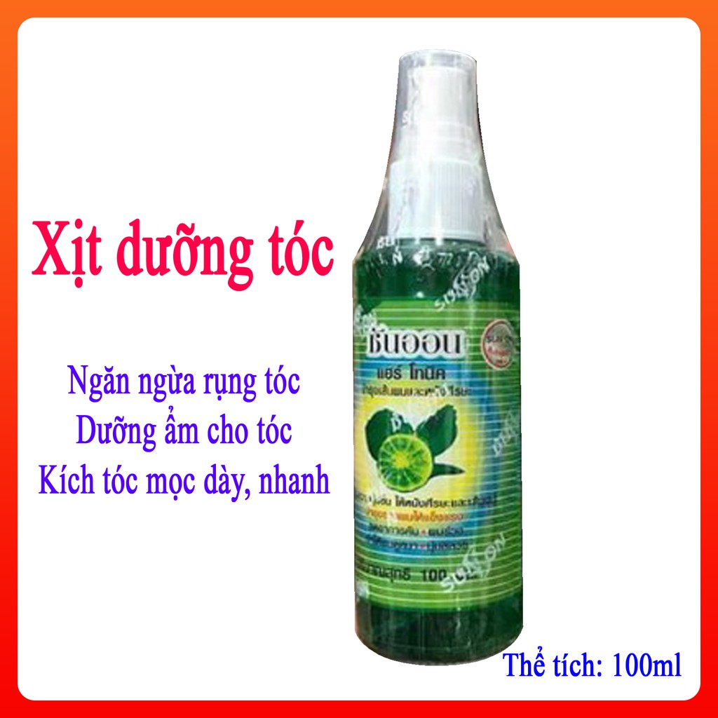 Xịt Kích Thích Mọc Tóc Thái Lan chiết xuất 100% từ thảo dược, giúp ngăn ngừa tóc rụng và kích thích  tóc phát triển