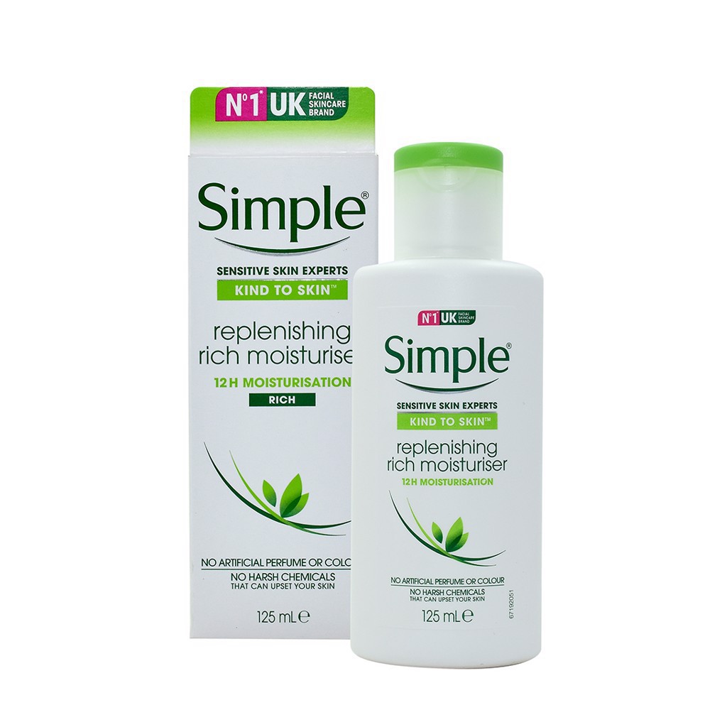 Kem Dưỡng Ẩm Simple Kind To Skin Hydrating Light Moisturiser
