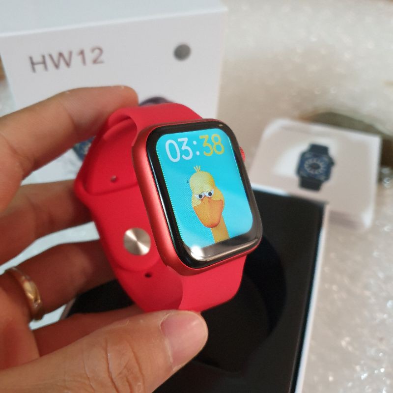 Đồng Hồ Thông Minh HW12 có Tiếng Việt, Nghe Gọi, Thay Hình Nền, Cảm Ứng Siêu Mượt