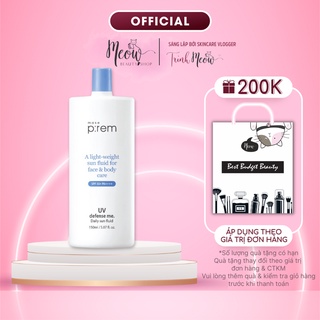 Kem chống nắng Make Pre:m UV Defense Me Daily Sun Fluid (150ml)