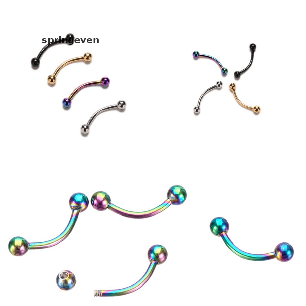 Khuyên Xỏ Lông Mày Bằng Thép Không Gỉ