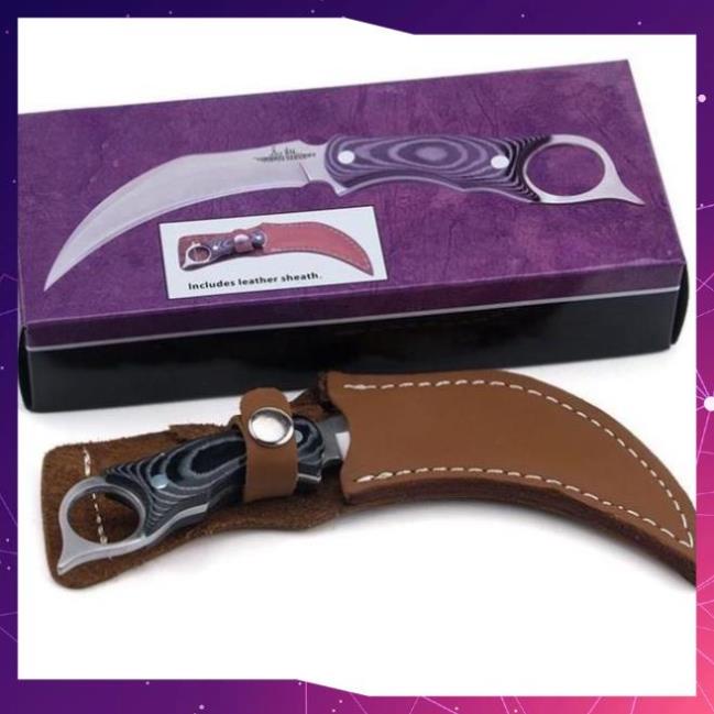 Dao karambit Fox đi phượt cao cấp có nhiều mẫu