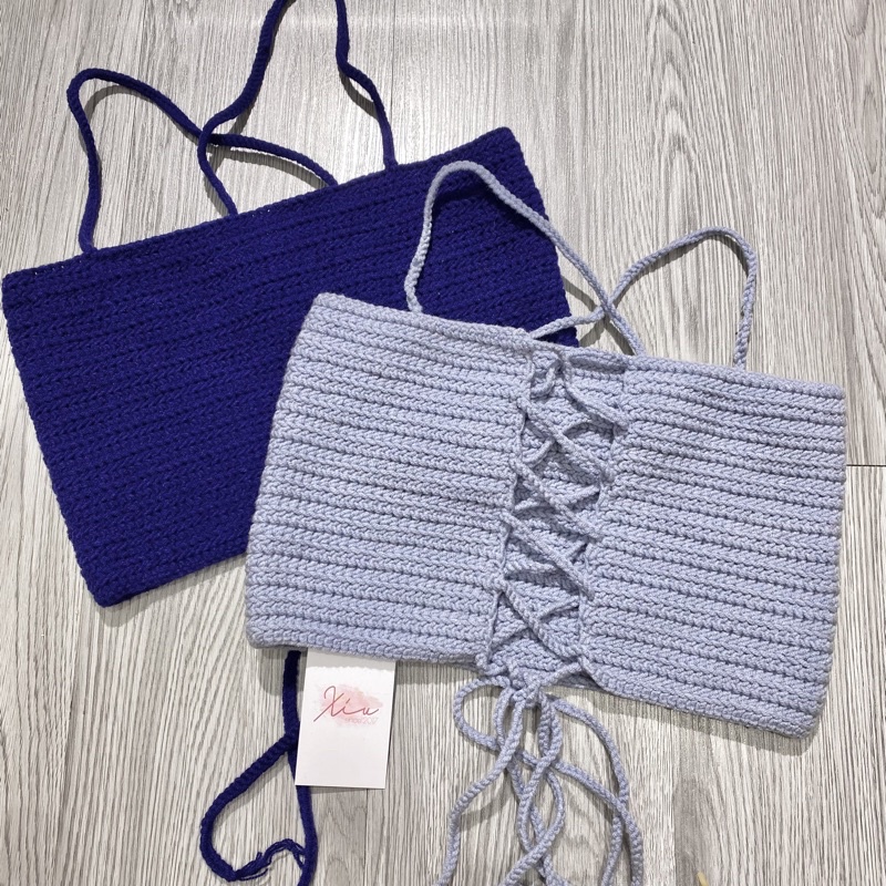 Crochet Bralette - Áo len móc 03