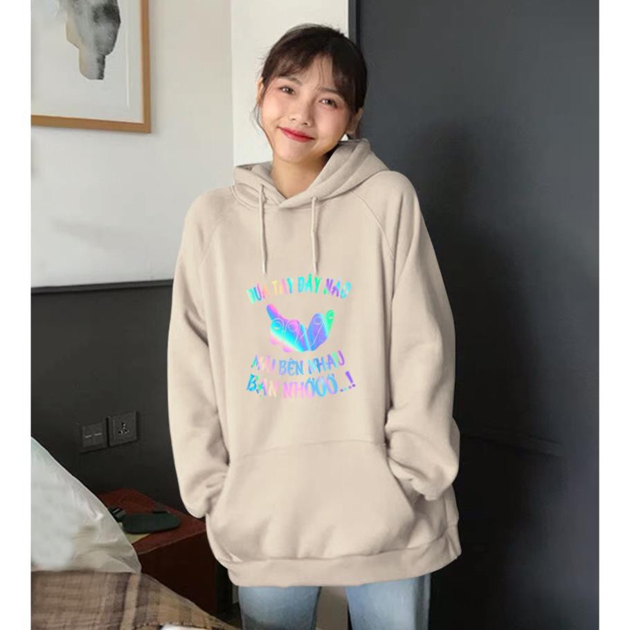 Áo Khoác Nỉ Hoodie Phản Quang SWE [HÀNG BAO ĐẸP] | BigBuy360 - bigbuy360.vn