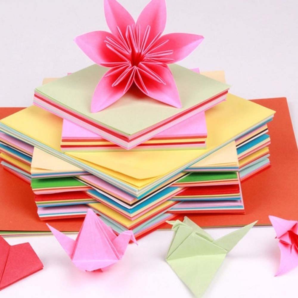 Giấy Xếp Hình Origami Thiết Kế Hình Vuông Tiện Dụng