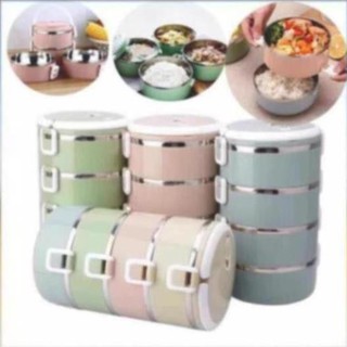 Cặp lồng cơm - Cà mên 4 tầng lúa mạch(4 TẦNG - LÚA MẠCH)