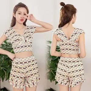 Women's two-piece swimsuit cover belly slimming fashion swimwear | BigBuy360 - bigbuy360.vn