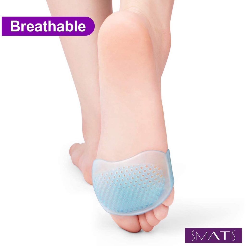 Tấm Đệm Gel Mềm Mại Hình Xương Hỗ Trợ Giảm Đau Khi Chơi Bóng Đá