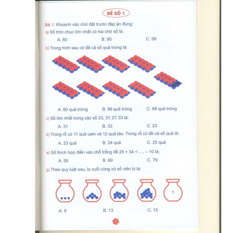 Sách - Bài tập thực hành Toán lớp 2 chương trình mới - NXB Đại học sư phạm