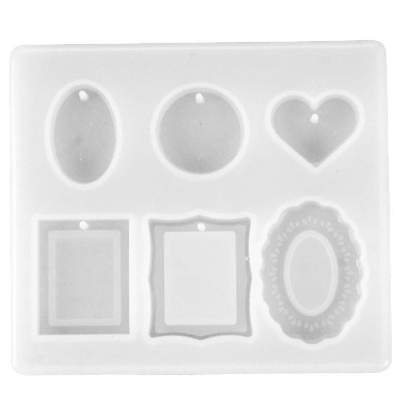 Khuôn Silicon Làm Mặt Vòng cổ / Bông Tai Hình Tháp Tròn Sáng Tạo