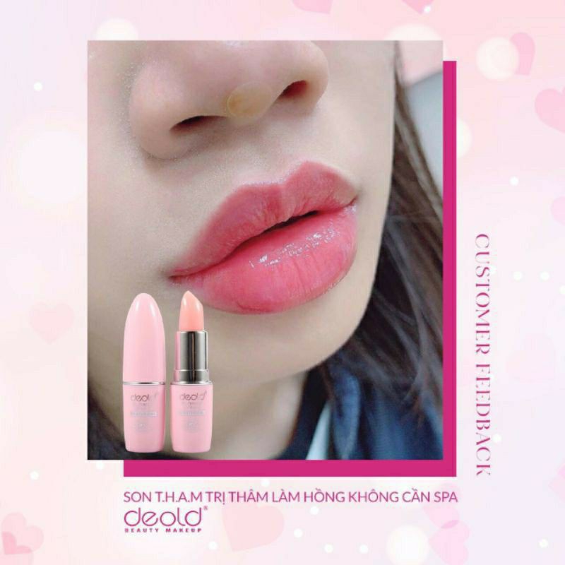 🌸🌸SON DƯỠNG MÔI DEOLD MỜ THÂM LÀM HỒNG NHỦ HOA 🌸🌸