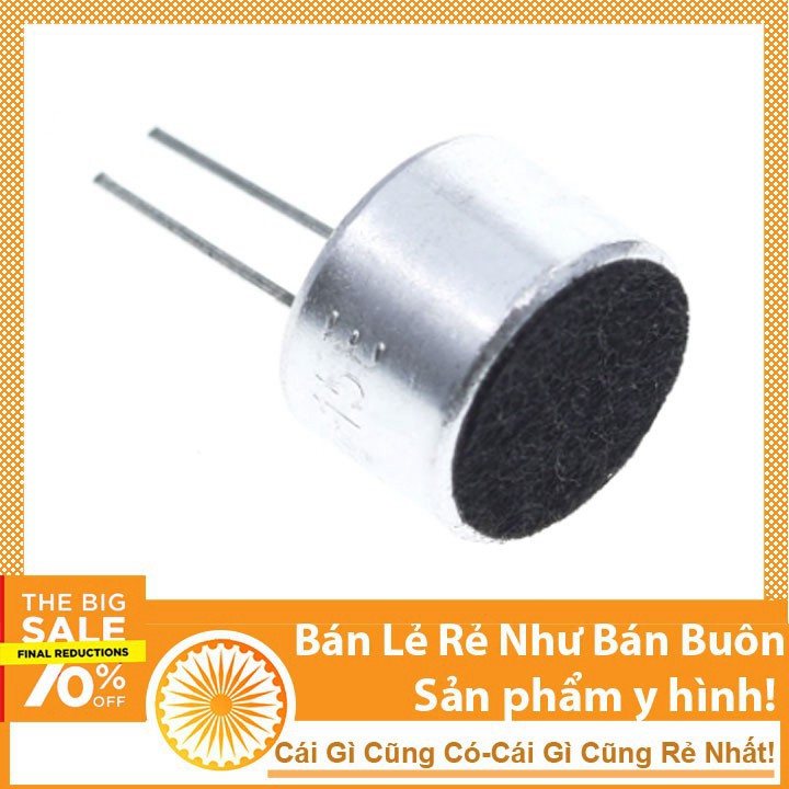 Mic thu âm cảm biến âm thanh 7x9mm