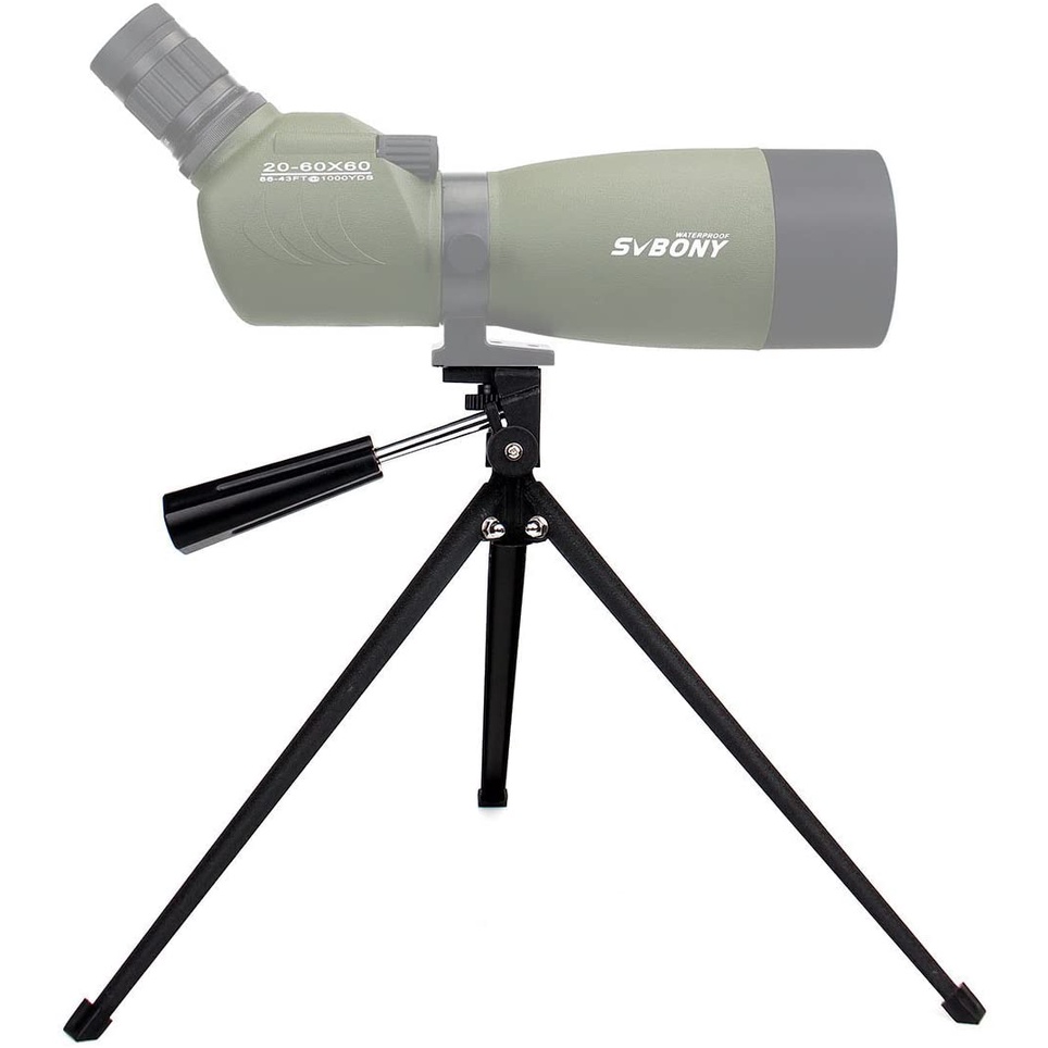 SVBONY SV153 Chân máy để bàn Di động Chân máy du lịch để bàn tương thích với Ống nhòm ngắm Máy ảnh DSLR Kính thiên văn hai mắt một mắt