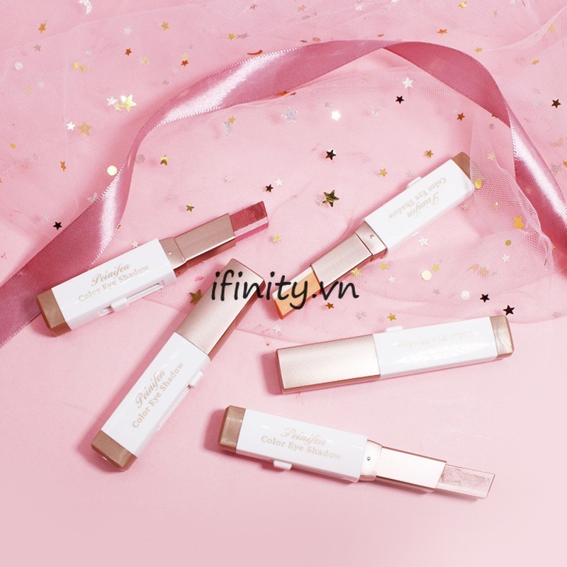 ⚡Bút sáp màu mắt Eyeshadow Double Color Grandient Stick (Phấn mắt dạng thỏi 2 màu có ánh nhũ) PNF