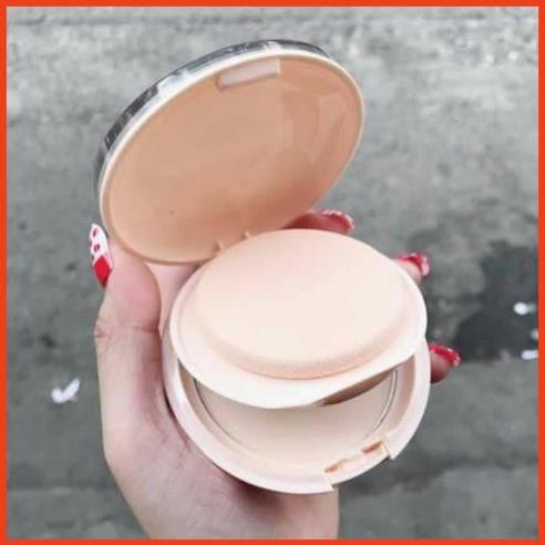 ( Lyngocduyen ) Phấn phủ ANGRECI AGC kèm dầu, siêu mịn Hàn Quốc 10g
