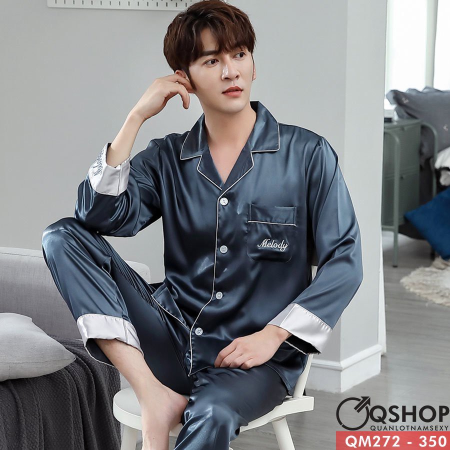 BỘ ĐỒ PIJAMA NAM CAO CẤP QM272