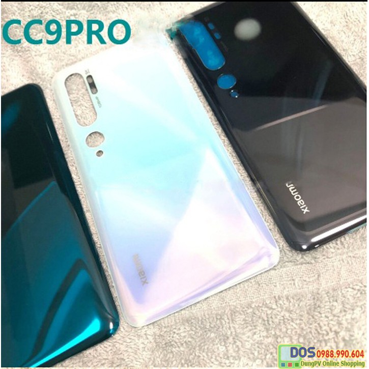 Nắp lưng điện thoại xiaomi cc9 pro, mặt lưng kính xiaomi cc9 pro