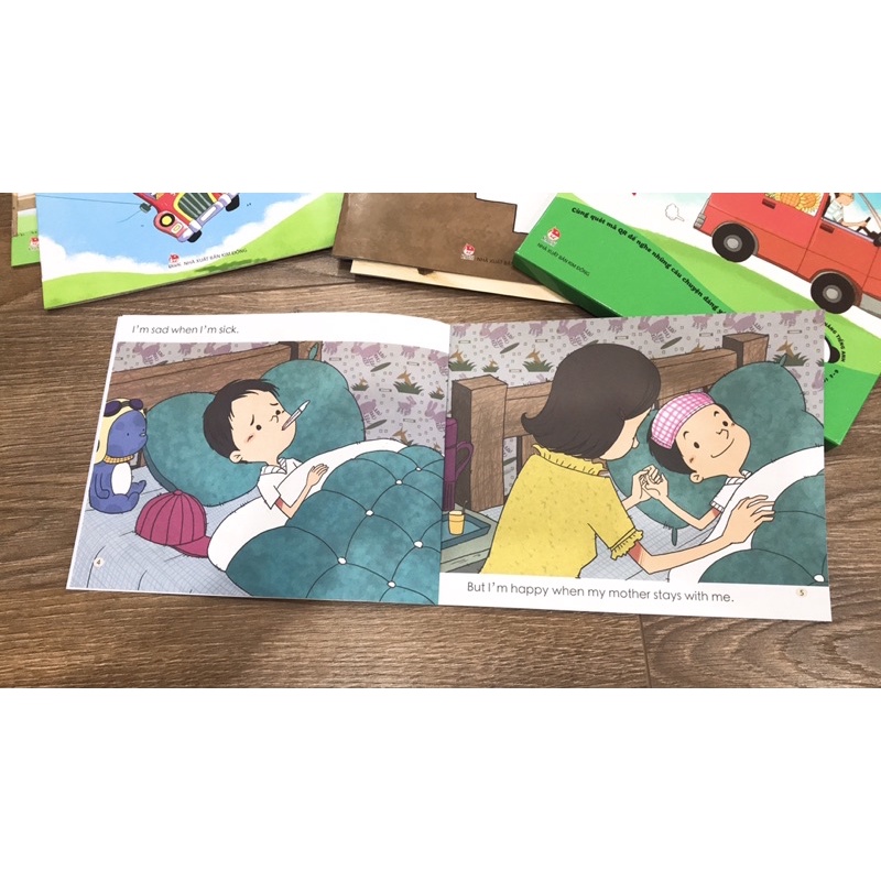 Sách - Vui Đọc Tiếng Anh_Giúp Bé Học Các Kĩ Năng Tiếng Anh_ có file nghe_Dành cho trẻ bộ 10 cuốn - NXB Kim Đồng