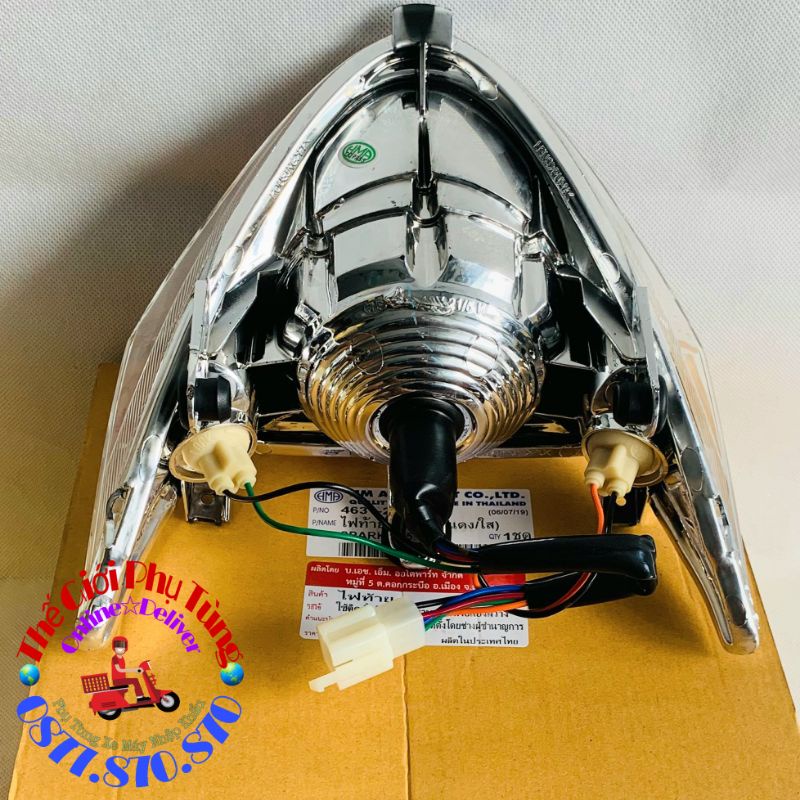 Đèn hậu - đèn sau - đèn lái Spark, Exciter 2010 zin AHM Thái Lan - 4631-234-ZRD