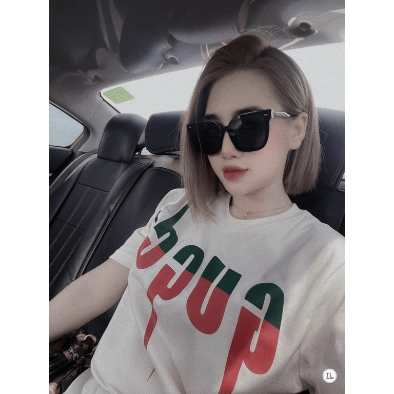 Áo Thun Nữ Cổ Tròn In Chữ 7 Màu Chất Cotton Co Giãn Tốt Chuẩn Size Mặc Đẹp Thoáng Mát NEW UNISEX