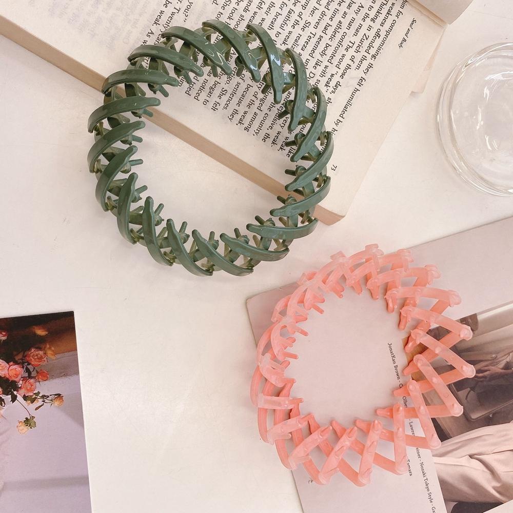 Dây Buộc Tóc Màu Sắc Kẹo Ngọt Phong Cách Cổ Điển Cho Nữ