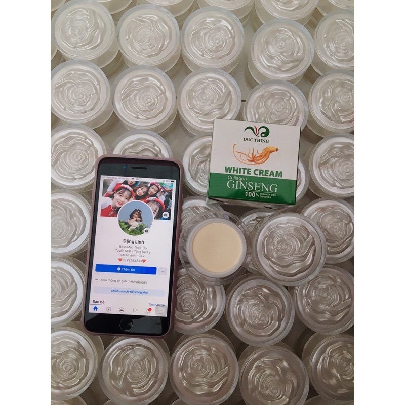 Kem face dưỡng da colage nhân sâm đức thịnh handmade | BigBuy360 - bigbuy360.vn