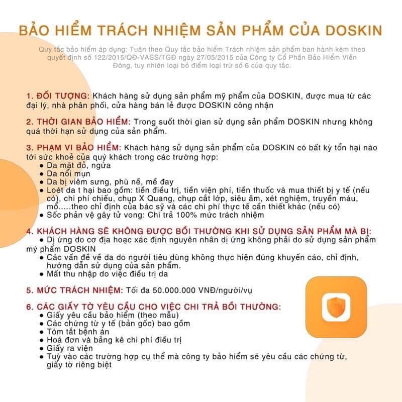Viên nang nâng cơ chống lão hóa Doskin Timeless Lift Capsule  hàng chuẩn CHLB Đức