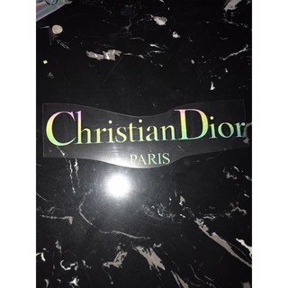 Decal phản quang Dior 7 sắc màu