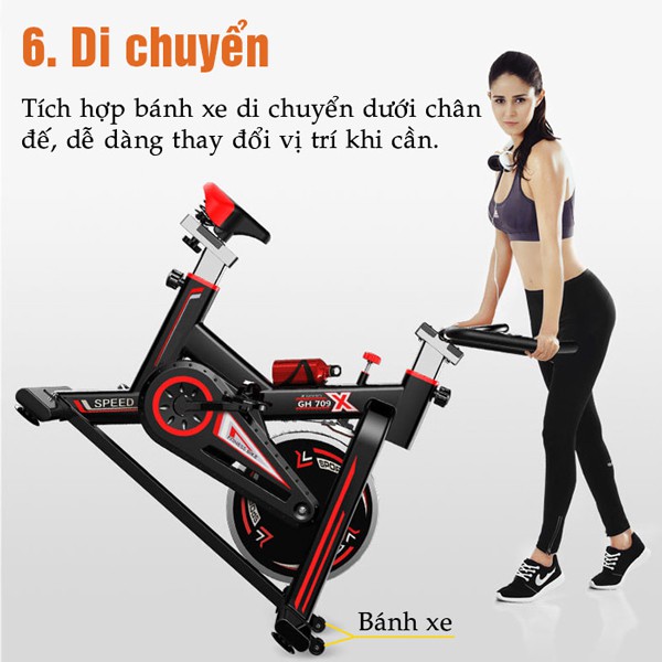 Xe đạp tập thể dục GH-709