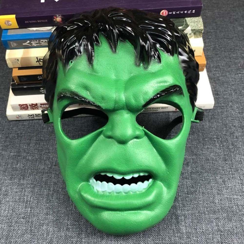Mặt Nạ Hóa Trang Nhân Vật Hulk Trong Avengers Có Dây Điều Chỉnh Được Trang Trí Halloween