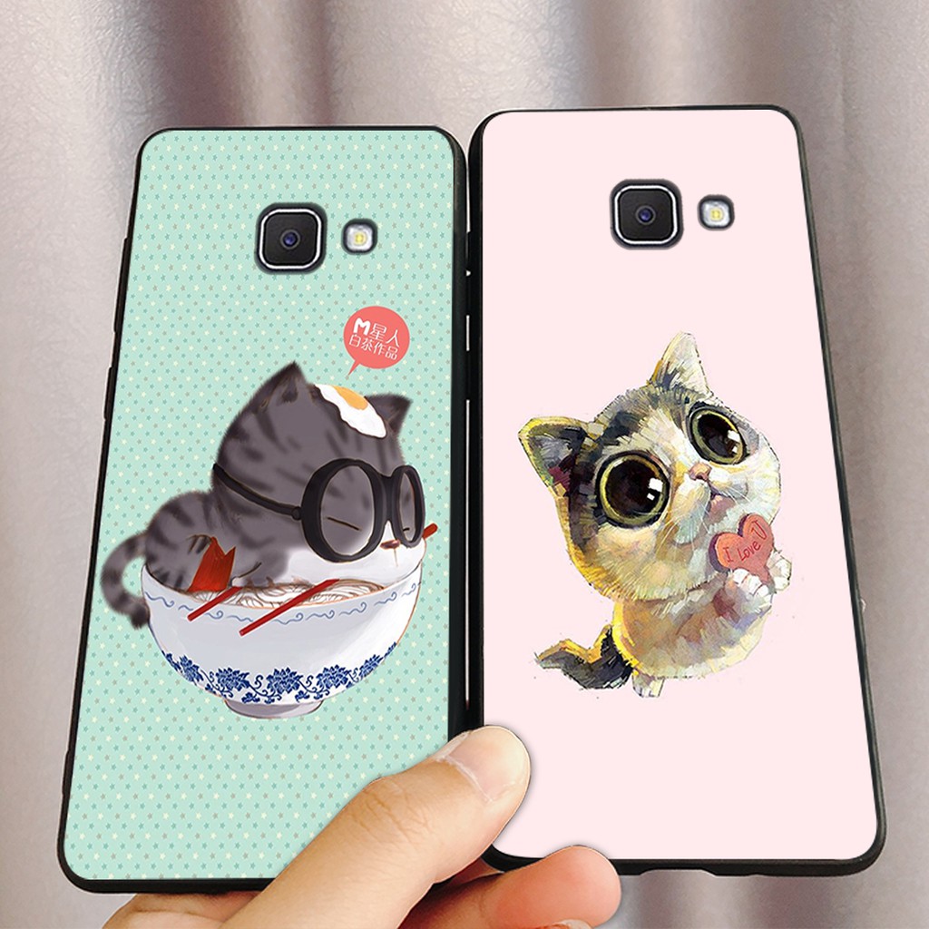 [HÀNG MỚI VỀ] ỐP LƯNG ĐIỆN THOẠI SAMSUNG A9 PRO - SAMSUNG C9 PRO MẪU CÚN CƯNG ĐÁNG YÊU SIÊU CUTE