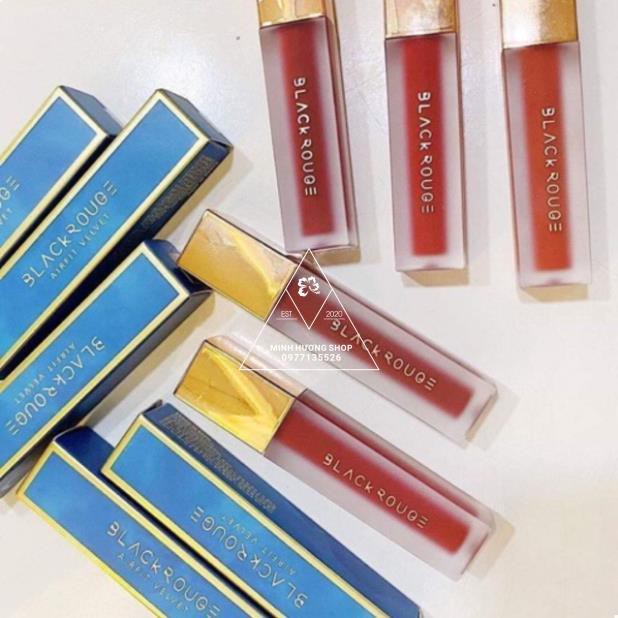 Son HANDMADE nắp xanh thân vuông lỳ đẹp ,mềm môi , kháng nước | Thế Giới Skin Care